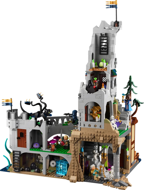 Zestaw klocków LEGO Ideas Dungeons & Dragons: Opowieść czerwonego smoka 3745 elementów (21348) - obraz 5