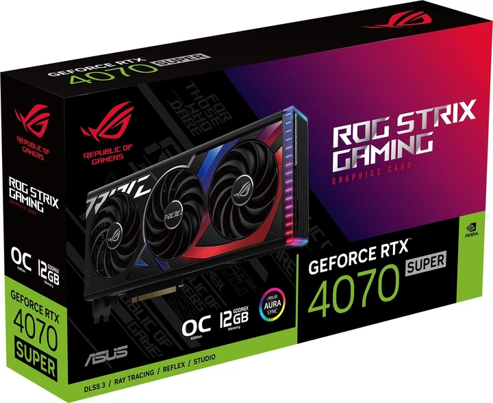 Відеокарта ASUS PCI-Ex GeForce RTX 4070 Super ROG Strix OC Edition 12GB GDDR6X (192bit) (2670/21000) (2 x HDMI, 3 x DisplayPort) (90YV0KD0-M0NA00) - зображення 12