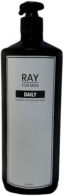 Шампунь для волосся і тіла Ray For Men 1000 мл (0745178356084) - зображення 1