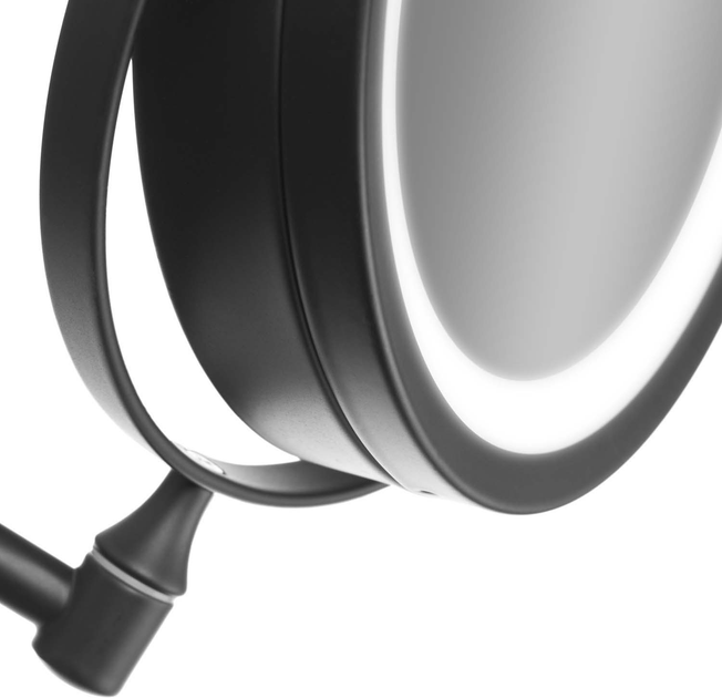 Lusterko kosmetyczne z podświetleniem Gillian Jones Double Sided Wall Mirror LED Light and X10 Magnification (5713982008135) - obraz 3