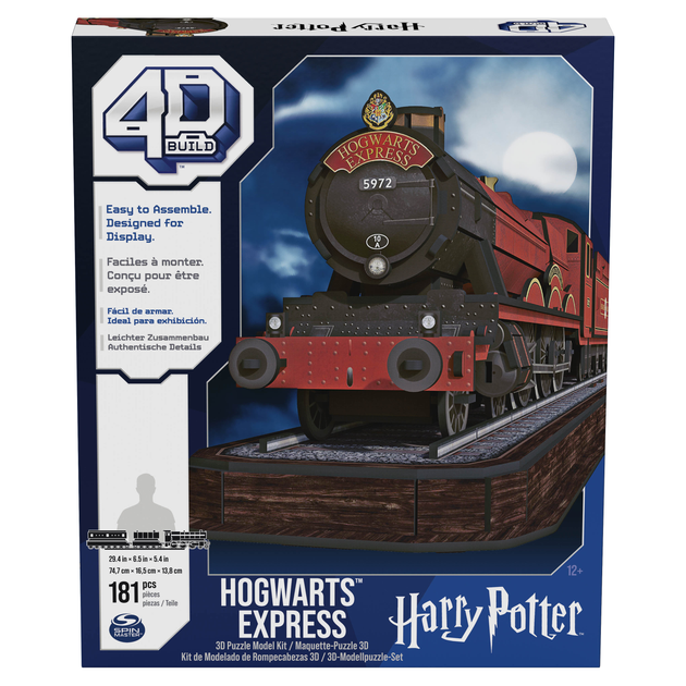 3D Пазл SpinMaster Harry Potter поїзд Хогвартс-Експрес (681147013247) - зображення 1