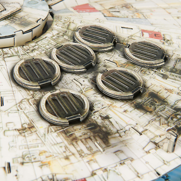 3D Пазл SpinMaster Star Wars Корабель Falcon Millennium (681147013209) - зображення 7