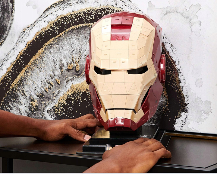 Puzzle konstrukcyjne SpinMaster Marvel Iron Man (681147013254) - obraz 4