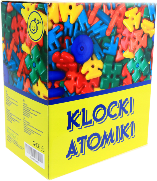 Klocki konstrukcyjne Margos Atomiki 131 element (5902891590408) - obraz 1