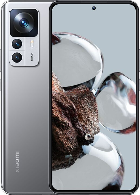 Смартфон Xiaomi 12T 8/256Gb Silver (Global Version) – фото, відгуки ...