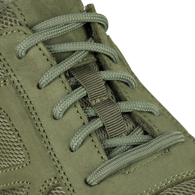 Кросівки тактичні Ягуар літні нубук з 3D-сіткою Оливкові 46 - зображення 2