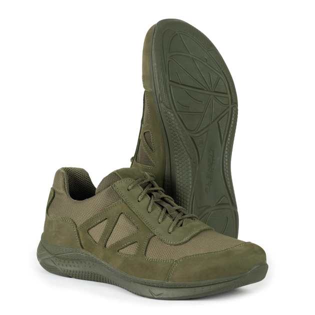 Кросівки тактичні Ягуар зі вставками кордури Олива 39 (255 мм) - изображение 2