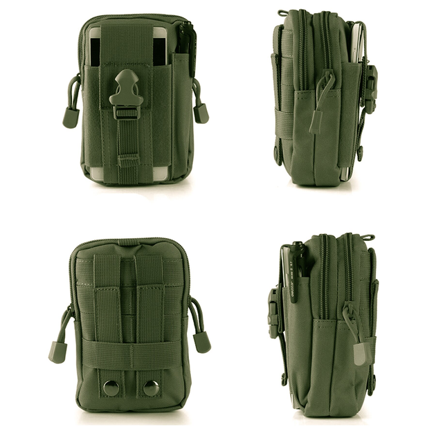 Універсальний підсумок A50 MOLLE Olive - зображення 2