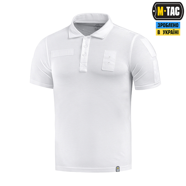 Поло M-Tac поліція 65/35 XL White - зображення 1