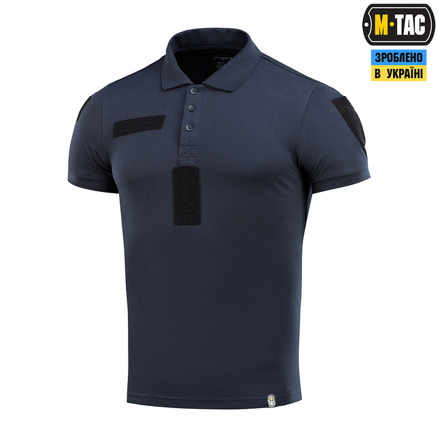 Поло тактичне M-Tac 65/35 3XL Dark Navy Blue - зображення 1