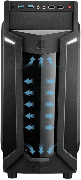 Корпус Sharkoon VG6-W RGB Black (4044951026814) - зображення 6
