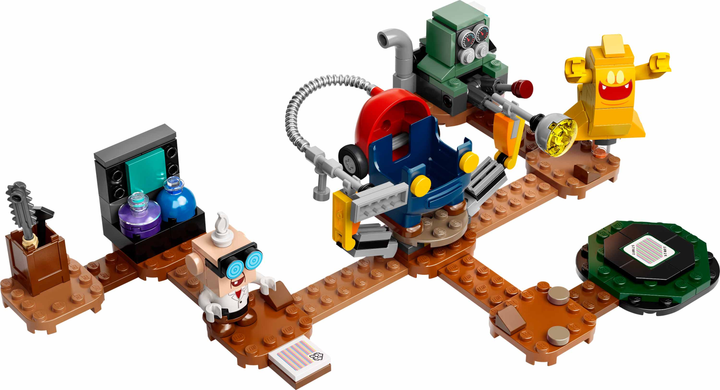 Konstruktor LEGO Super Mario Zestaw rozszerzający Laboratorium w rezydencji Luigiego i Poltergust 179 części (71397) - obraz 2