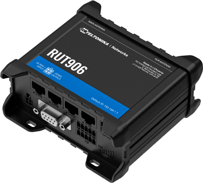 Маршрутизатор Teltonika RUT906 2G/3G/4G Router Dual-SIM (RUT906000000) - зображення 3