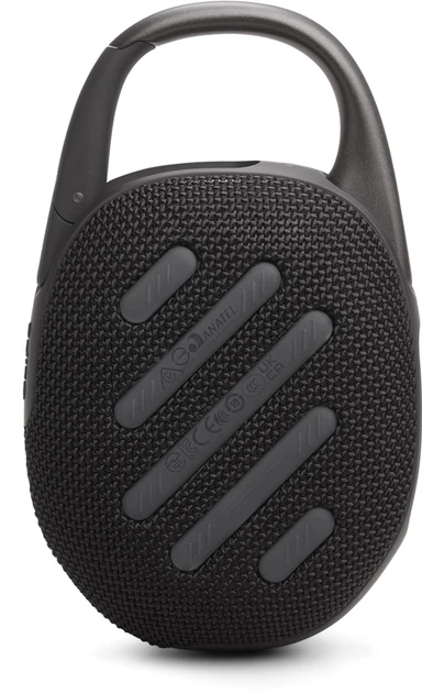 Głośnik przenośny JBL Clip 5 Black (JBLCLIP5BLK) - obraz 3