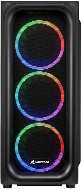 Obudowa Sharkoon TK5M RGB Black (4044951036479) - obraz 2