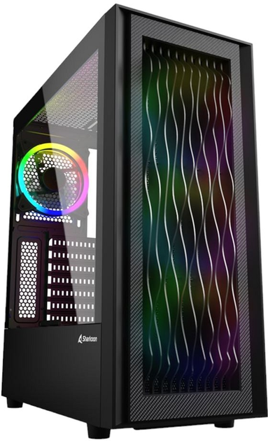 Корпус Sharkoon RGB Wave Black (4044951037544) - изображение 1