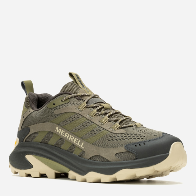 Мужские кроссовки для треккинга Merrell Moab Speed 2 J037527 44.5 (10.5US/10UK) 28.5 см Оливковые (195019755444) 