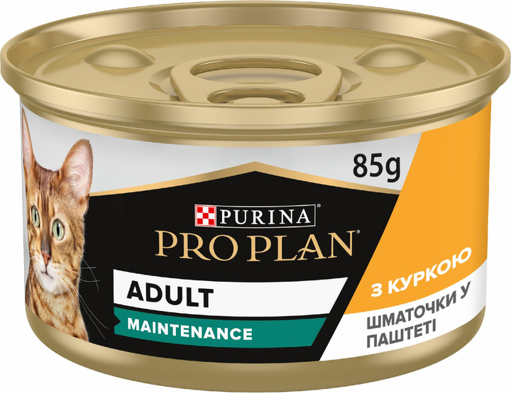 Влажный корм для кошек Purina Pro Plan Adult кусочки в паштете с ...