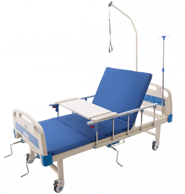 Механічне медичне функціональне ліжко з туалетом MED1-C15 (стандартне) - зображення 2