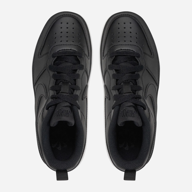 Sneakersy chłopięce Nike Court Borough Low Recraft DV5456-002 38.5 (6Y) Czarne (196968173433) - obraz 4
