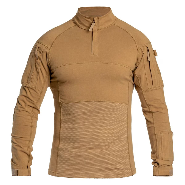 Сорочка тактична під бронежилет Sturm Mil-Tec Assault Field Shirt S DARK COYOTE - зображення 1