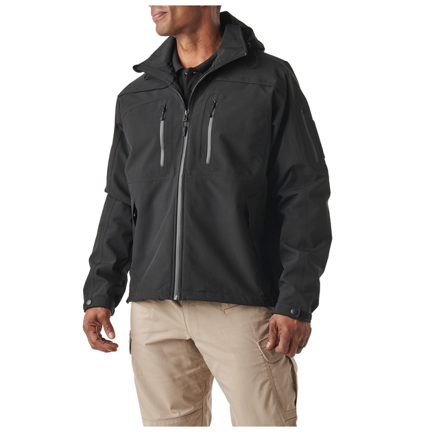 Куртка тактическая для штормовой погоды 5.11 Tactical Sabre 2.0 Jacket XL Black - изображение 2