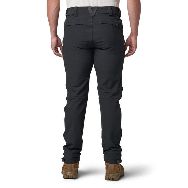 Штани вологозахисні 5.11 Tactical® Cepheus Softshell Pants W40/L32 Black - зображення 2