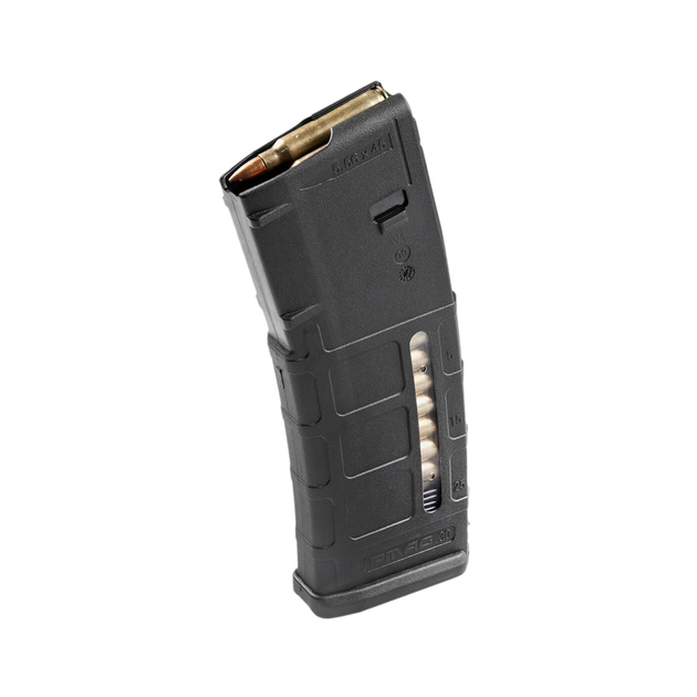 Магазин с окном для AR/M4 Magpul PMAG® 30 GEN M2 MOE® Window Black - изображение 1