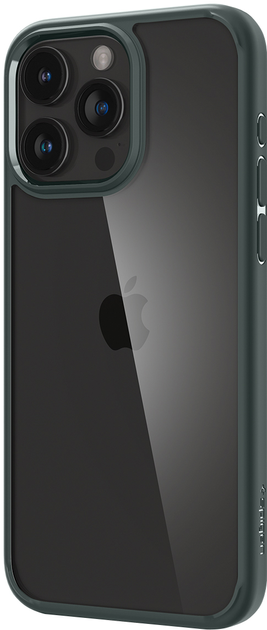 Панель Spigen Ultra Hybrid для Apple iPhone 15 Pro Max Abyss Green (ACS06574) - зображення 1