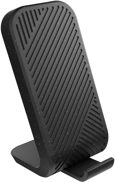 Бездротовий зарядний пристрій Zens Modular Stand Wireless Charger with Wall Charger Black (ZEMSC2P/00) - зображення 1