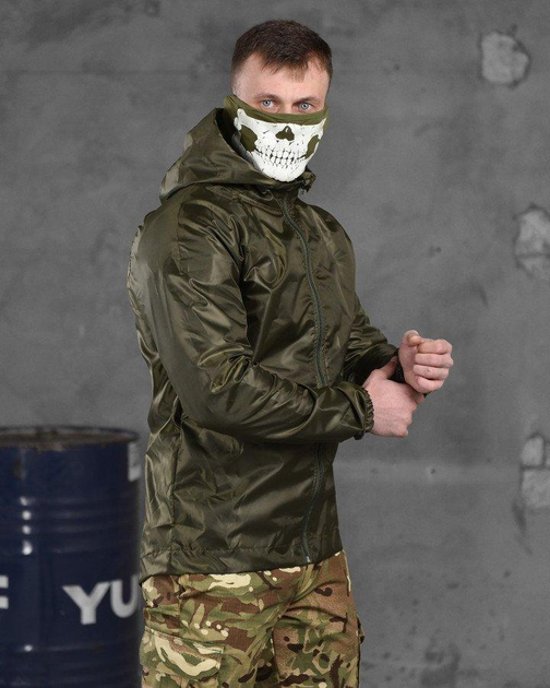 Тактическая мужская куртка дождевик 3XL олива (16305) - изображение 2