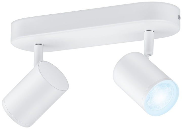 Inteligentna lampa WIZ Imageo regulowany reflektor LED WiFi 345 lm 2 x 5 W (8719514551770) - obraz 1