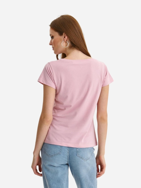 Koszulka damska z nadrukiem Top Secret SPO6105RO 34 Różowa (5903411544253) - obraz 2