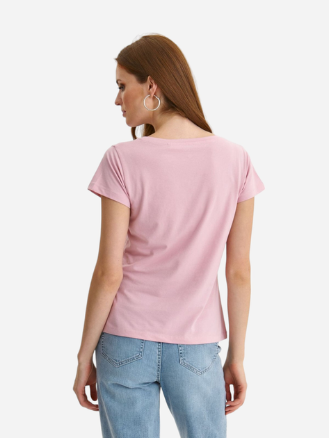 Koszulka damska z nadrukiem Top Secret SPO6105RO 36 Różowa (5903411544260) - obraz 2