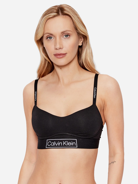 Бюстгальтер без кісточок Calvin Klein Underwear 000QF6770E-UB1 XS Чорний (8719855436392) - зображення 1