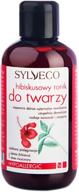 Тонік для обличчя Sylveco Hibiskus очищувальний 150 мл (5907502687256) - зображення 1