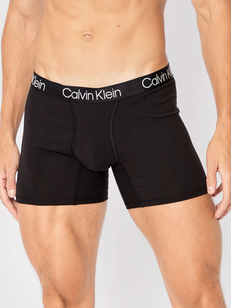 Zestaw majtek szorty Calvin Klein Underwear 000NB2971A-7V1 XXL 3 szt Czarny (8719854639411) - obraz 2