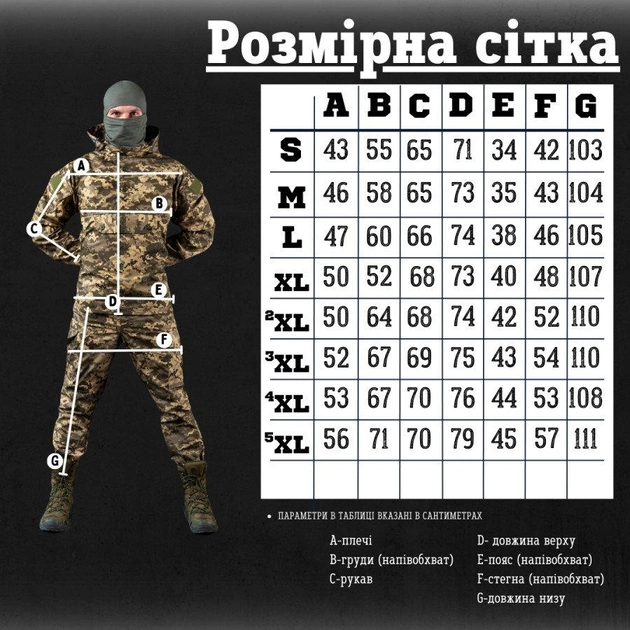 Весенний тактический костюм горка анорак пиксель S - изображение 2
