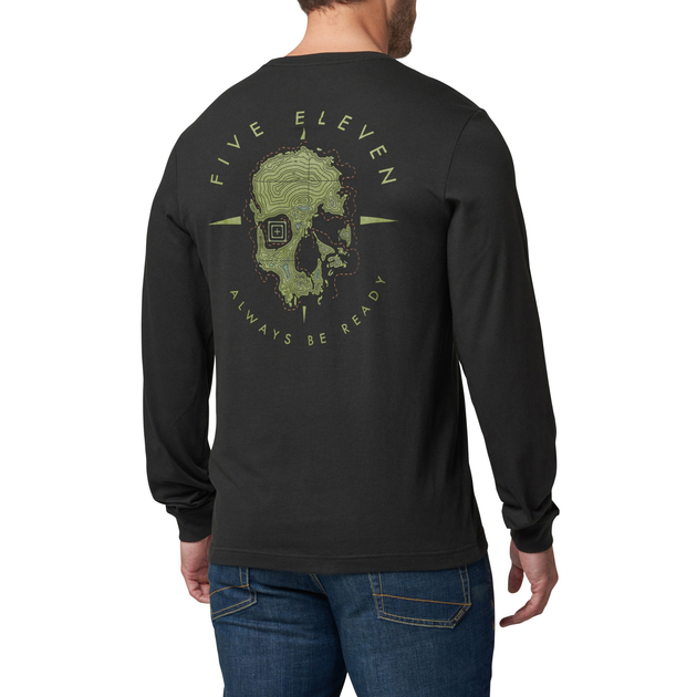 Реглан 5.11 Tactical Skull Island Long Sleeve Black 2XL (72559-019) - изображение 2