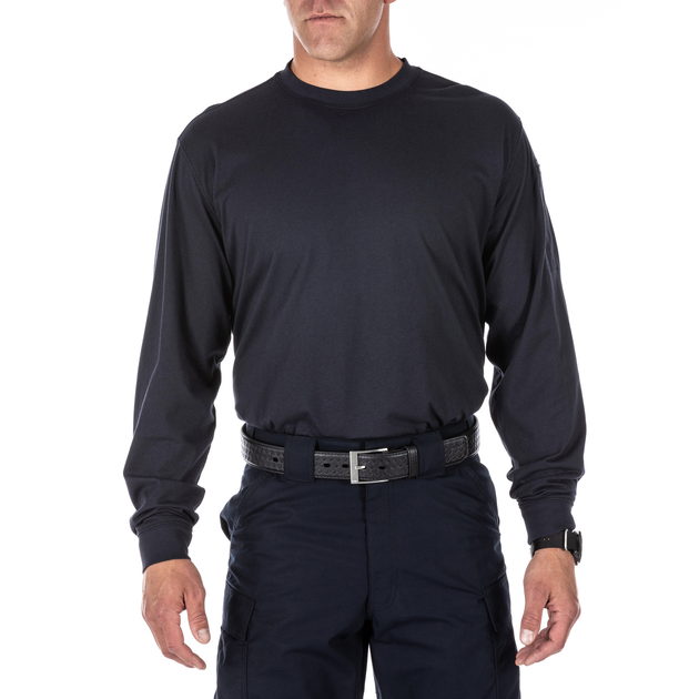 Реглан 5.11 Tactical Professional Long Sleeve Fire Navy S (72318-720) - зображення 1