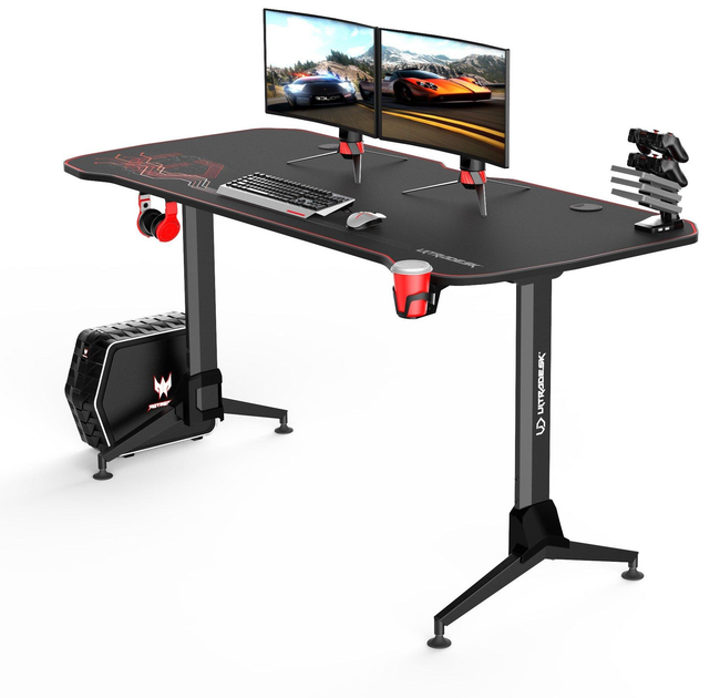 Геймерский стол ULTRADESK Grand Red – фото, отзывы, характеристики в ...