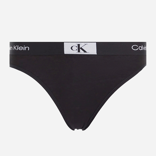 Majtki slipy damskie bawełniane Calvin Klein Underwear 000QF7222E-UB1 XS Czarne (8720107324053) - obraz 1