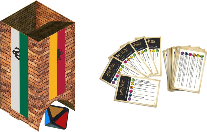 Настільна гра Winning Moves Trivial Pursuit Harry Potter 1800 питань (версія польська) (5036905038157) - зображення 3