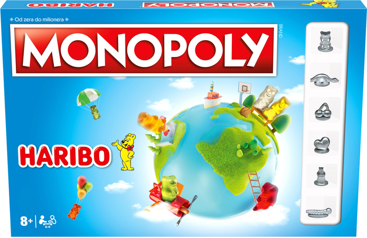Настільна гра Winning Moves Monopoly Haribo (5036905045568) - зображення 1