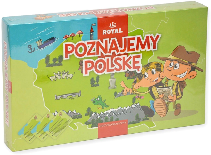 Gra planszowa Royal Poznajemy Polskę (5904161010104) - obraz 1