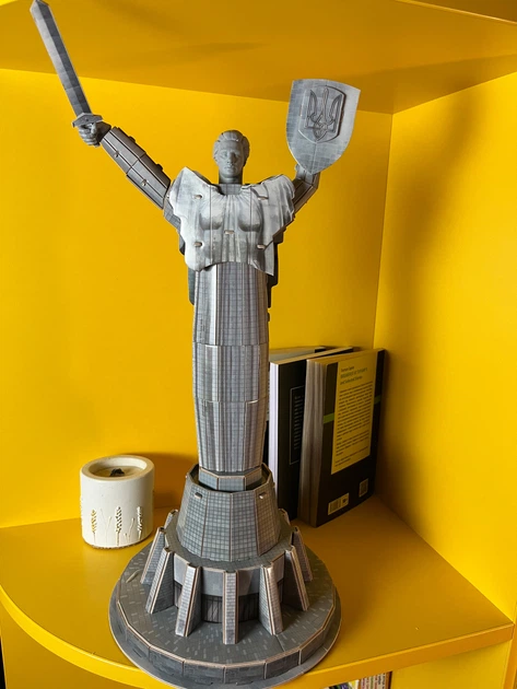 3D пазл монумент Родина-Мать Украина-Мать Motherland з AR