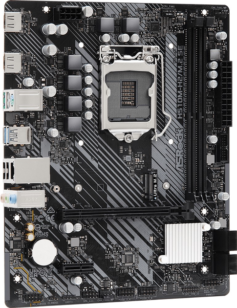 Płyta główna ASRock H510M-H2/M.2 SE (s1200, Intel H470, PCI-Ex16) - obraz 2