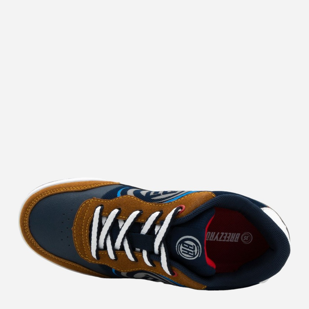 Butorolki chłopięce Breezy Rollers 2212310 31 Niebieskie z brązowym (4251626402204) - obraz 4