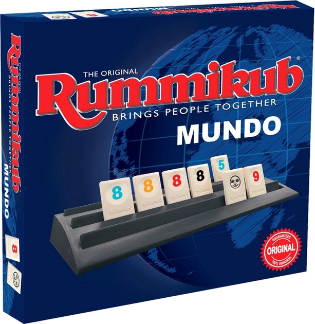 Gra planszowa Tm Toys Rummikub Mundo (7290108380460) - obraz 1