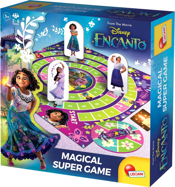 Gra planszowa Lisciani Encanto Magical Super Game (8008324098262) - obraz 1